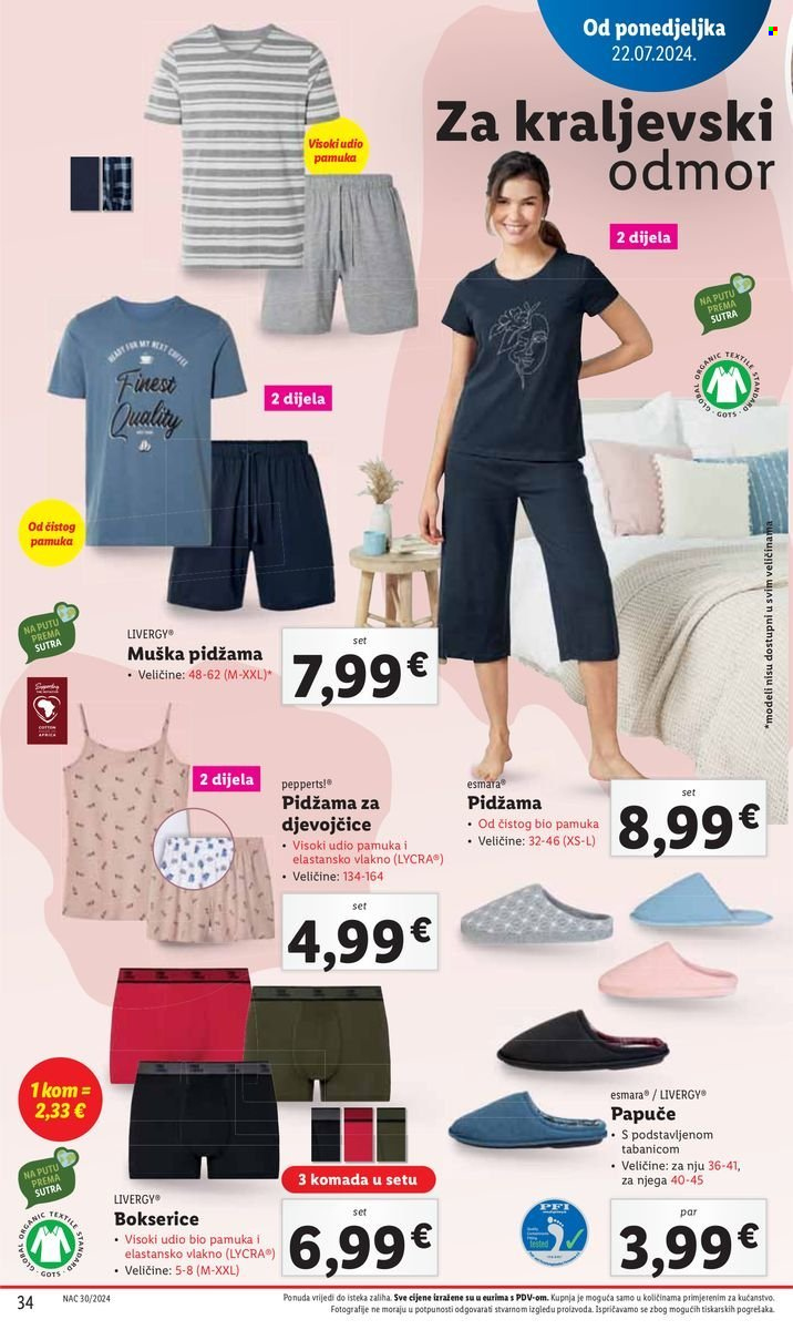 Lidl katalog - 22.07.2024. - 28.07.2024. Stranica 34