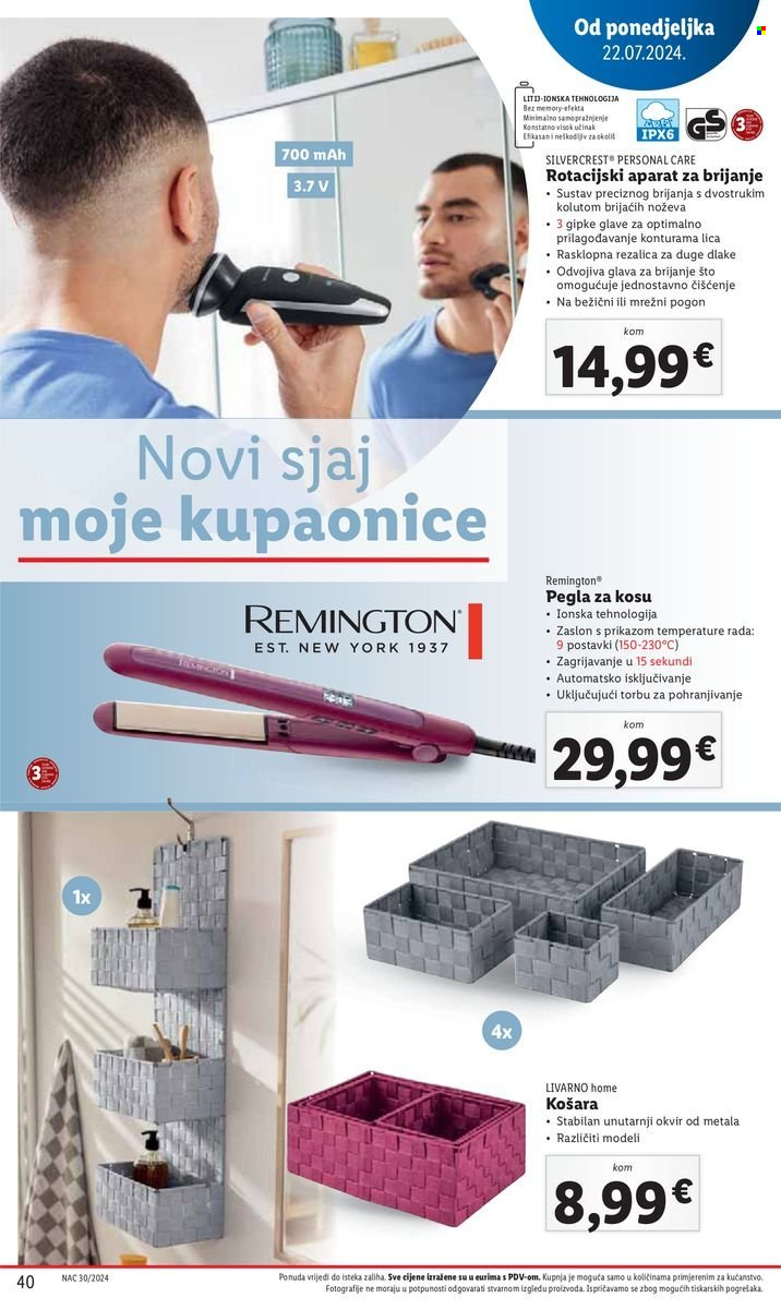 Lidl katalog - 22.07.2024. - 28.07.2024. Stranica 40