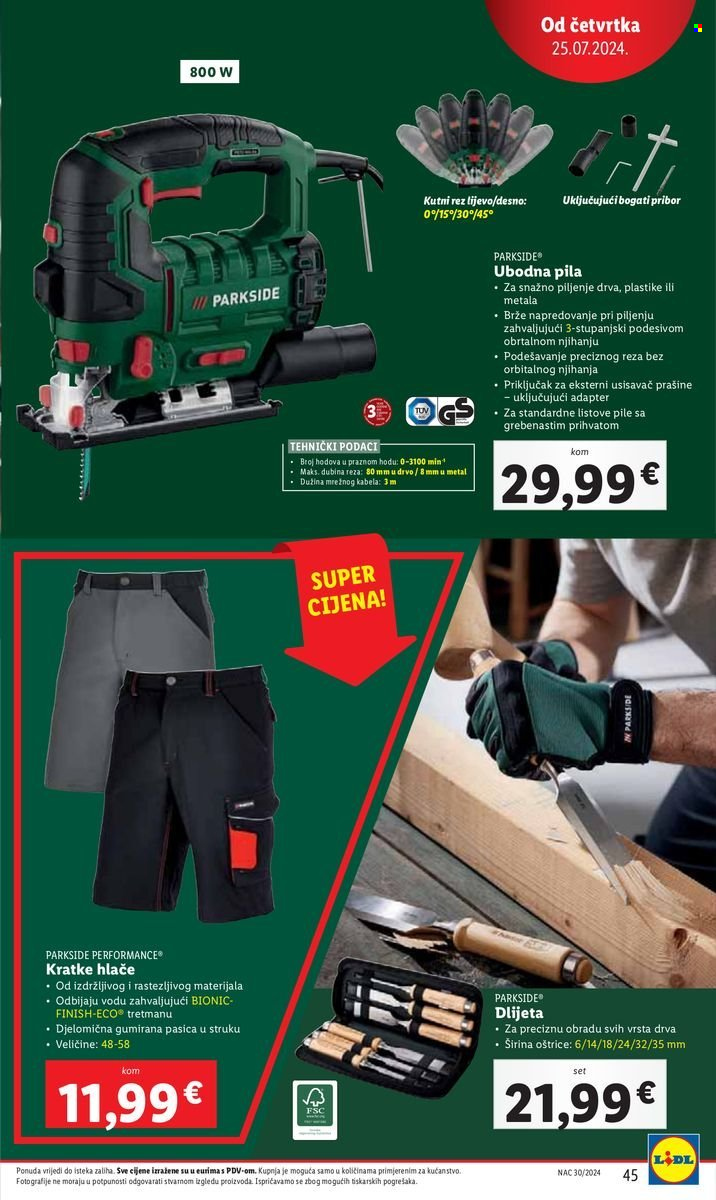 Lidl katalog - 22.07.2024. - 28.07.2024. Stranica 45