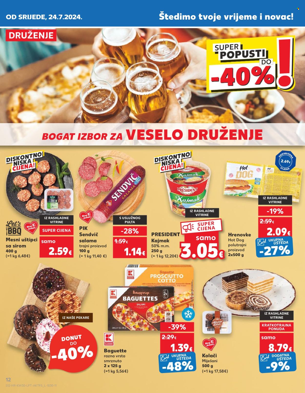 Kaufland katalog - 24.07.2024. - 30.07.2024. Stranica 12