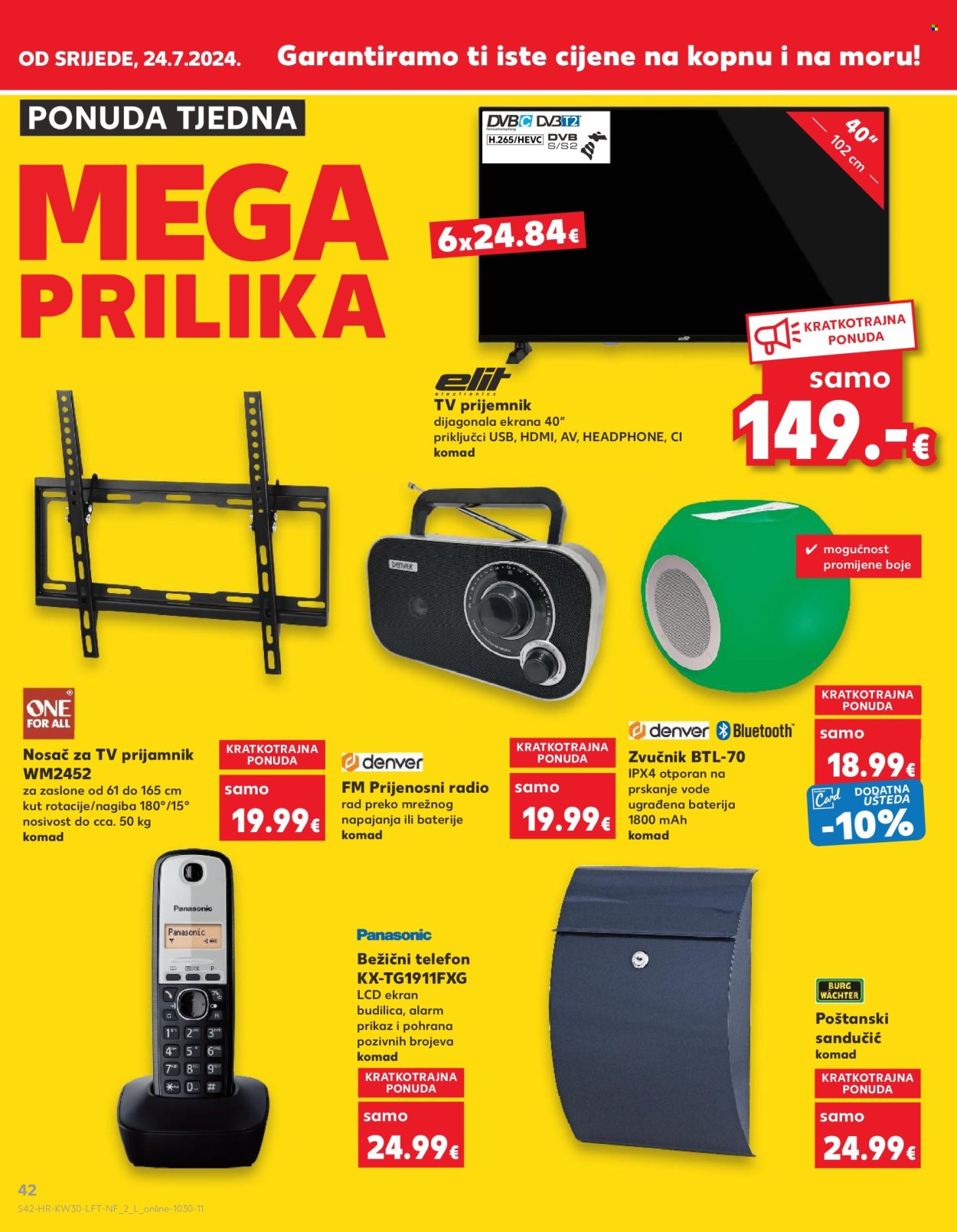 Kaufland katalog - 24.07.2024. - 30.07.2024. Stranica 42
