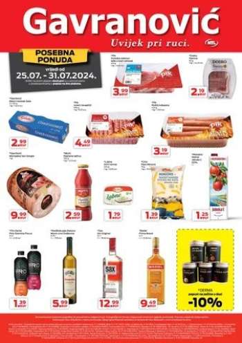 Gavranović katalog - 25.07.2024. - 31.07.2024.