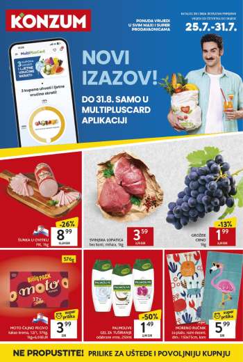 Konzum katalog - 25.07.2024. - 31.07.2024.
