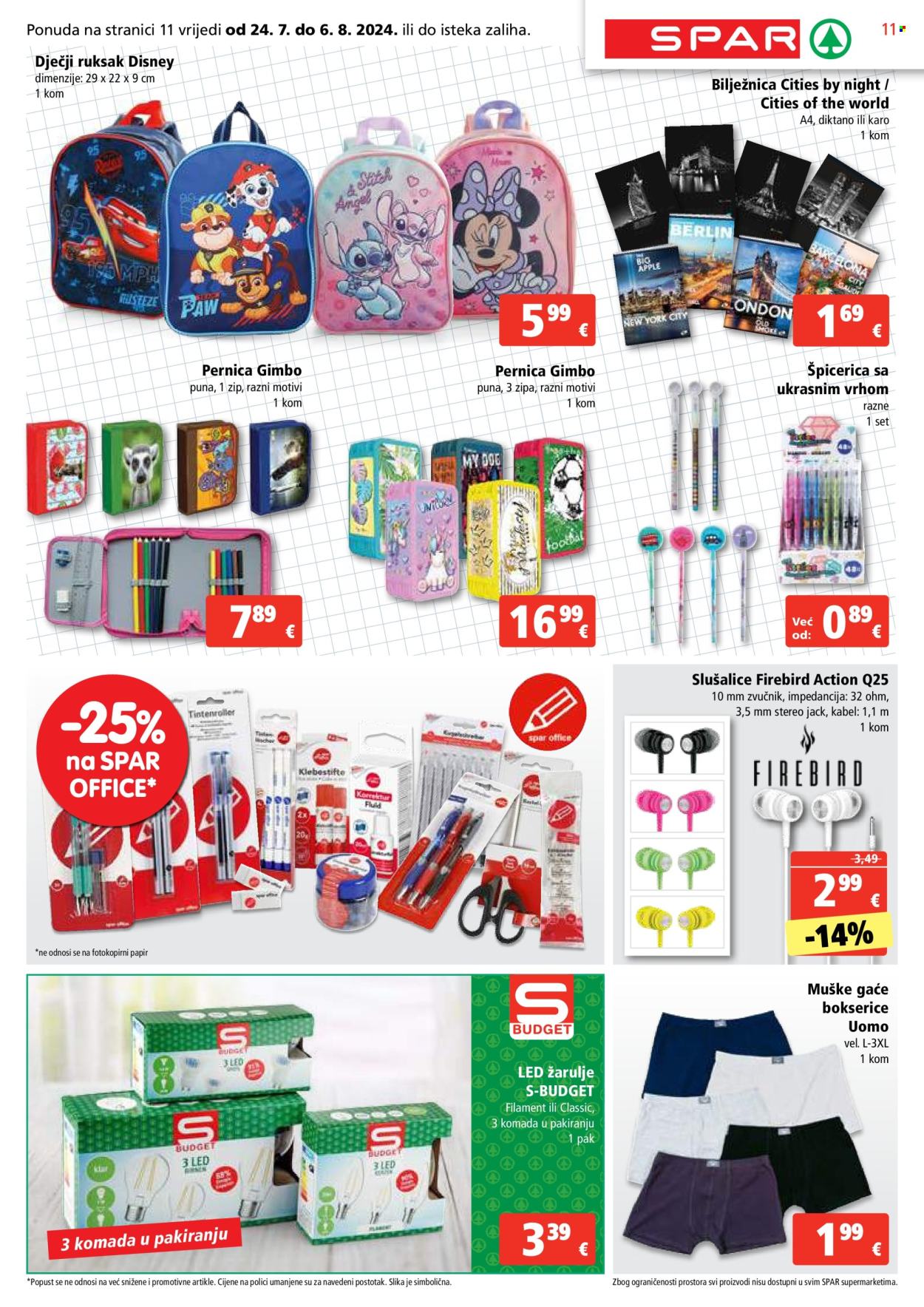 SPAR katalog - 24.07.2024. - 30.07.2024. Stranica 11