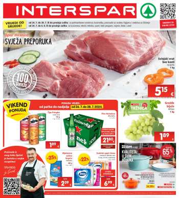 INTERSPAR katalog - 24.07.2024. - 30.07.2024.