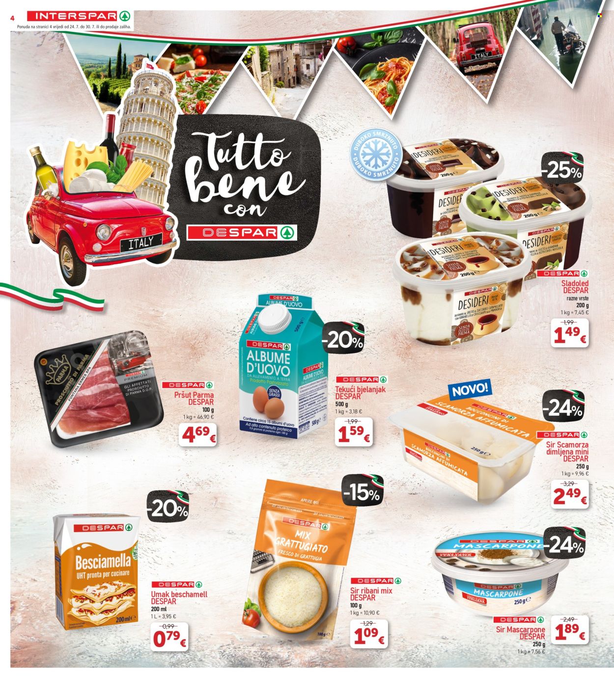INTERSPAR katalog - 24.07.2024. - 30.07.2024. Stranica 4