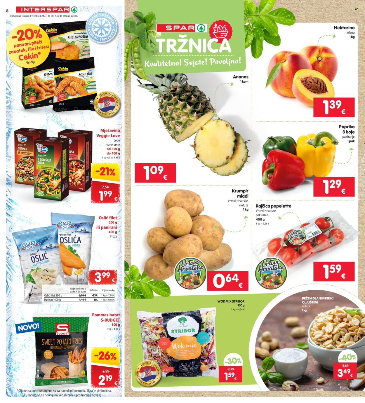 INTERSPAR katalog - 24.07.2024. - 30.07.2024. Stranica 8