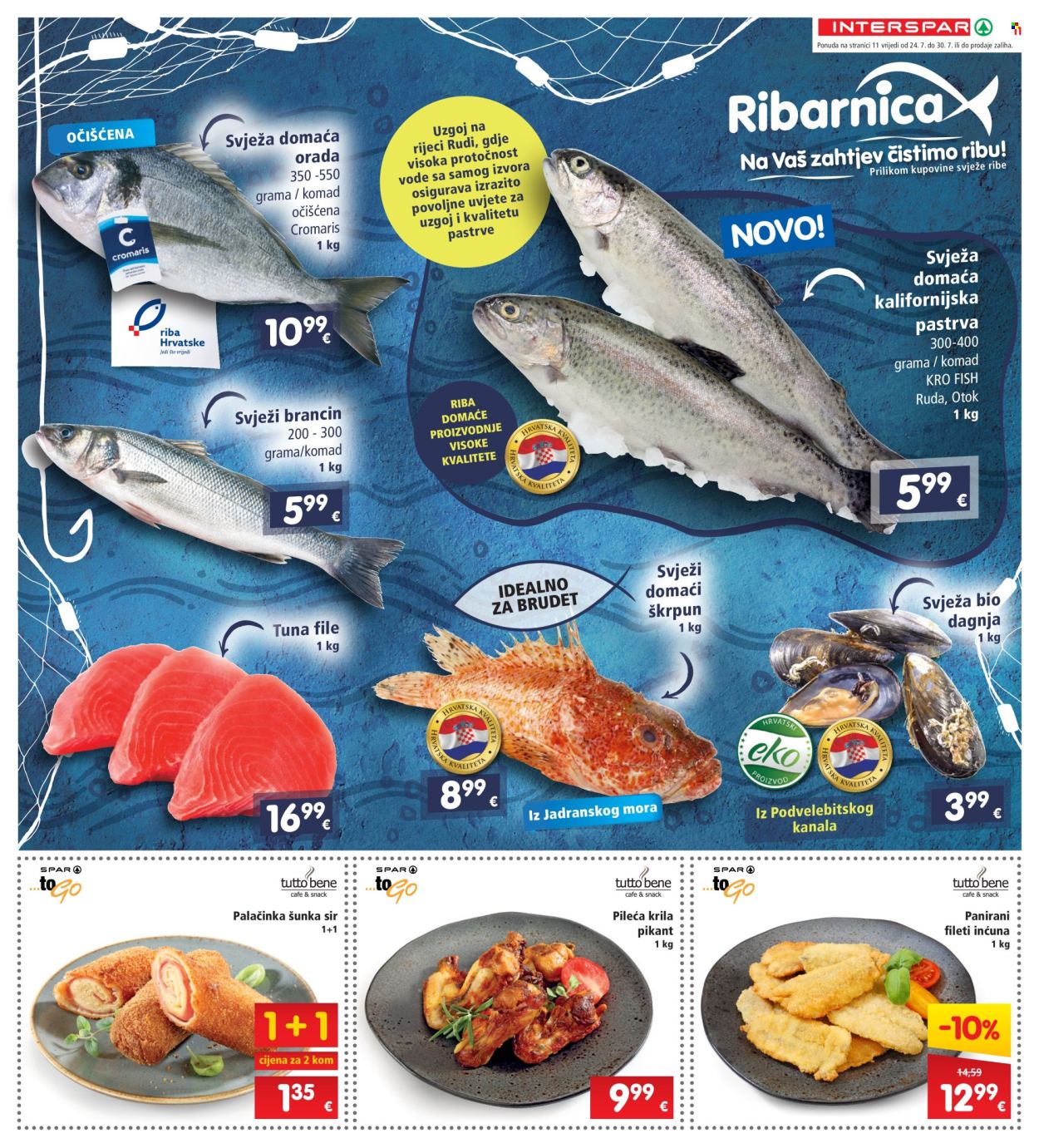 INTERSPAR katalog - 24.07.2024. - 30.07.2024. Stranica 11