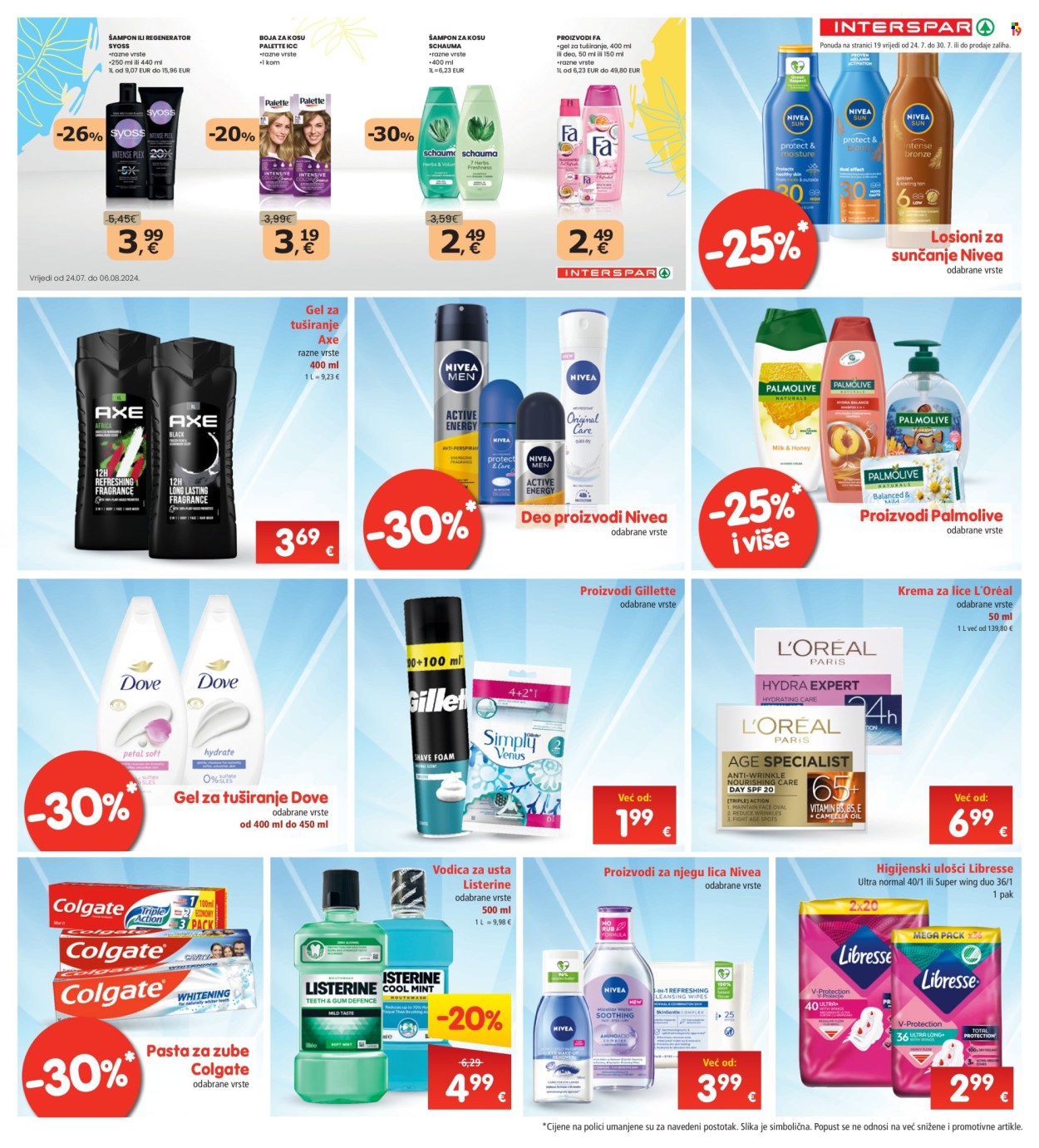 INTERSPAR katalog - 24.07.2024. - 30.07.2024. Stranica 19