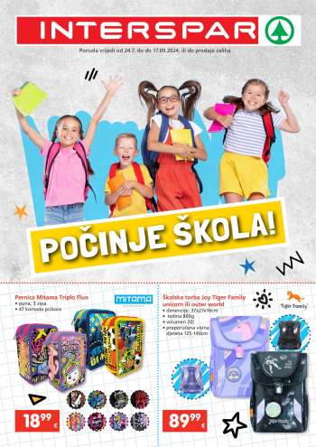 INTERSPAR katalog - 24.07.2024. - 17.09.2024.