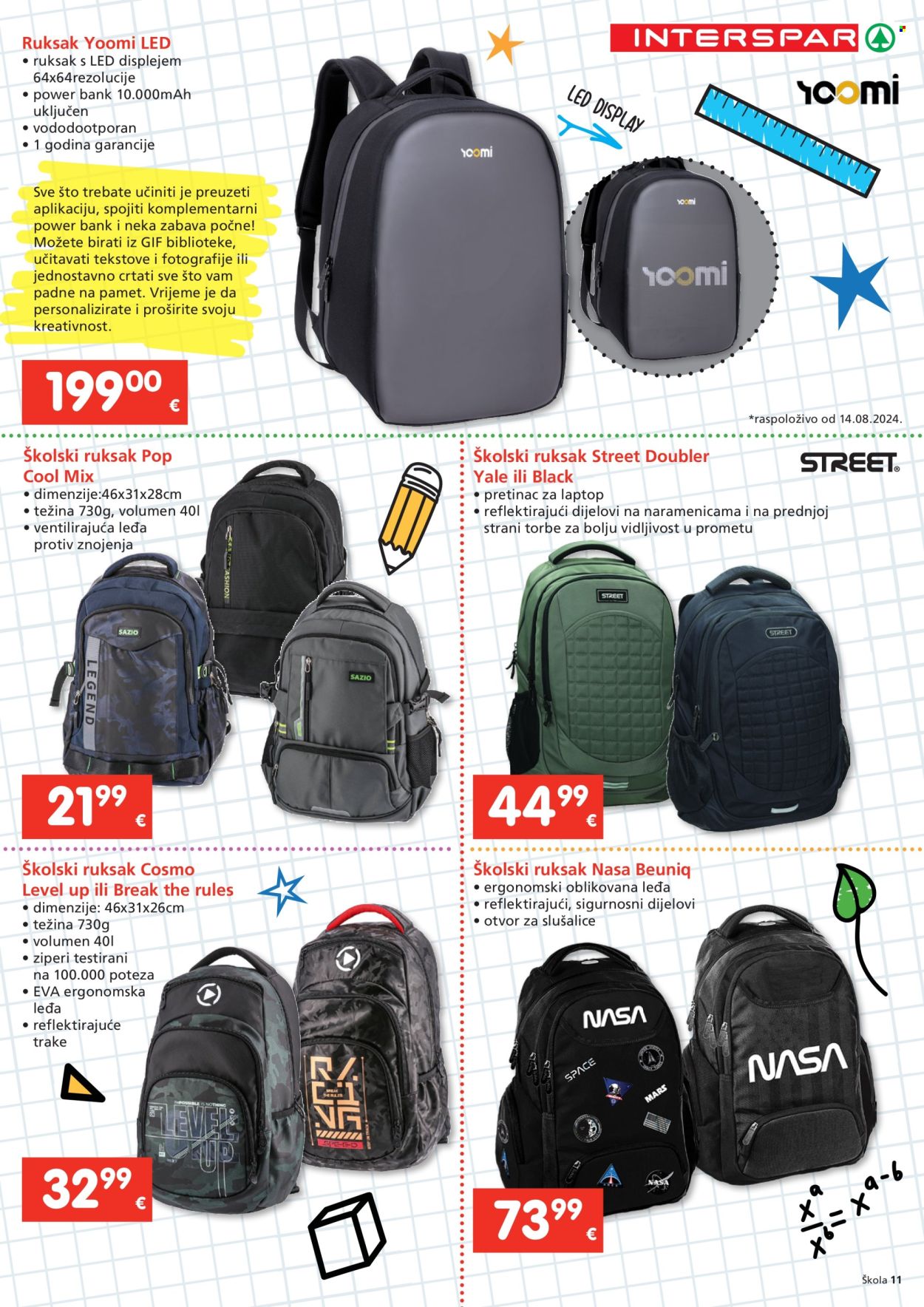 INTERSPAR katalog - 24.07.2024. - 17.09.2024. Stranica 11