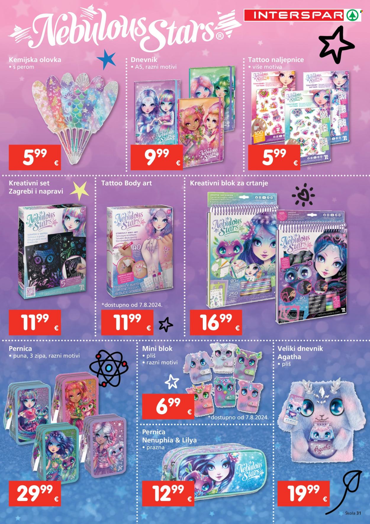 INTERSPAR katalog - 24.07.2024. - 17.09.2024. Stranica 31