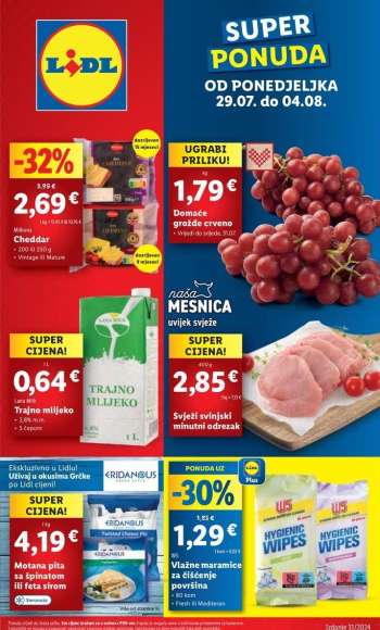 Lidl katalog - 29.07.2024. - 04.08.2024.