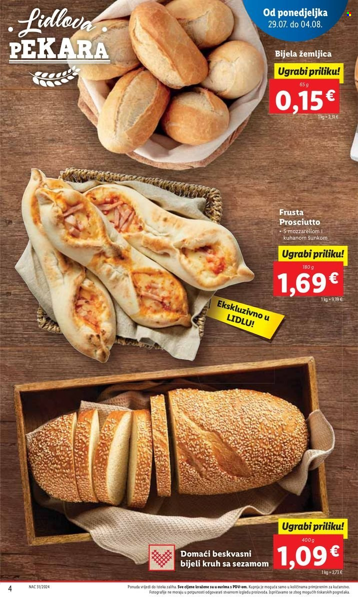 Lidl katalog - 29.07.2024. - 04.08.2024. Stranica 4