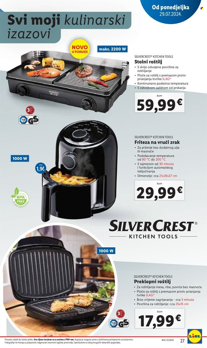 Lidl katalog - 29.07.2024. - 04.08.2024. Stranica 27