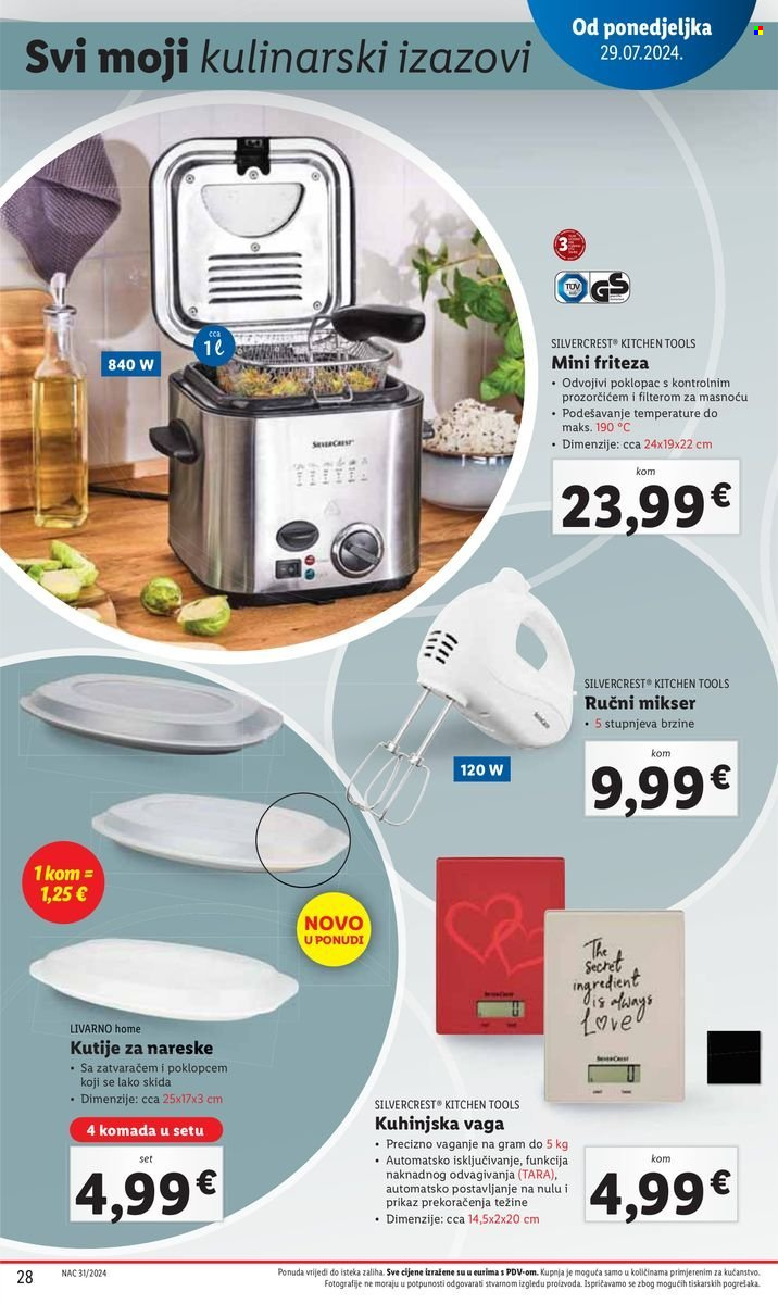 Lidl katalog - 29.07.2024. - 04.08.2024. Stranica 28