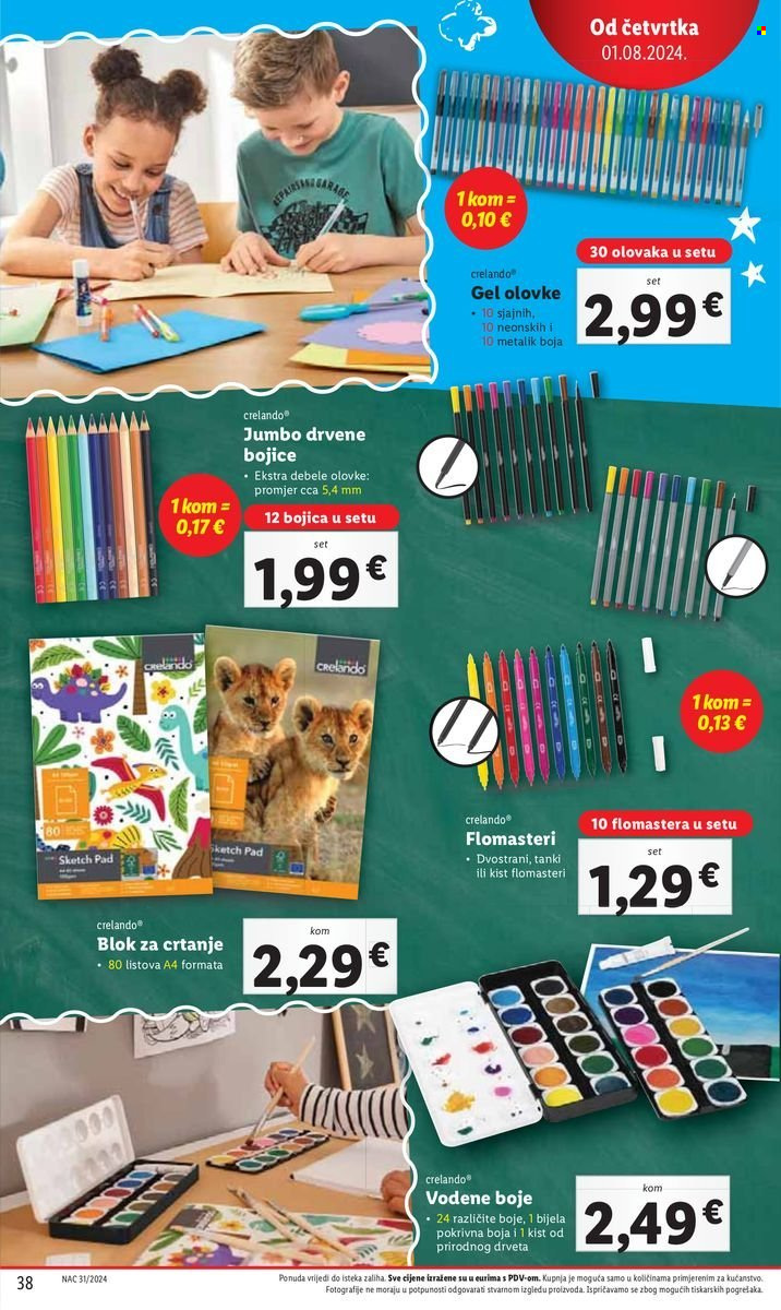 Lidl katalog - 29.07.2024. - 04.08.2024. Stranica 38