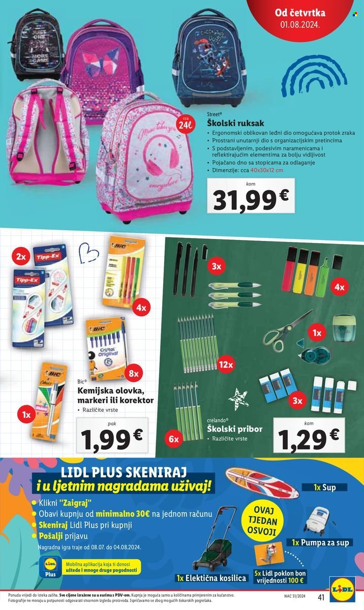 Lidl katalog - 29.07.2024. - 04.08.2024. Stranica 41