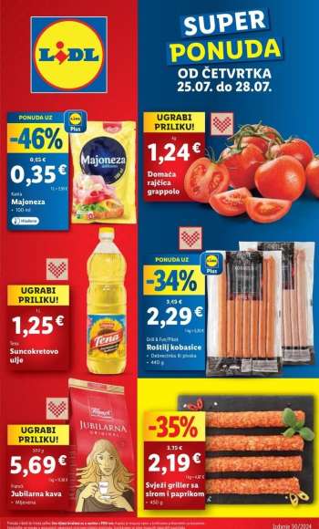 Lidl katalog - 25.07.2024. - 28.07.2024.