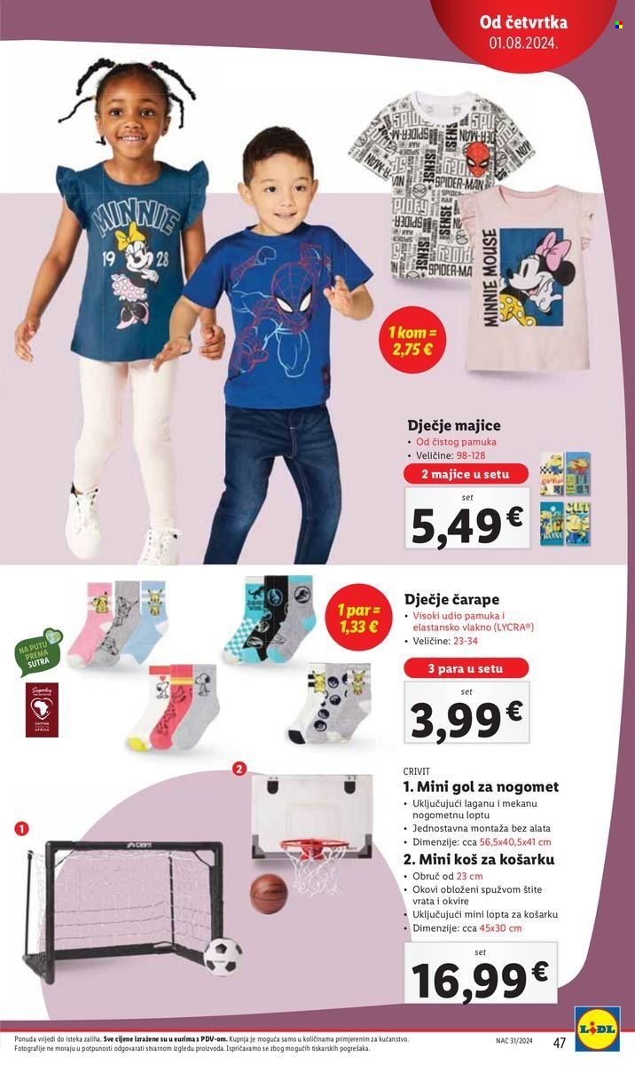 Lidl katalog - 29.07.2024. - 04.08.2024. Stranica 47