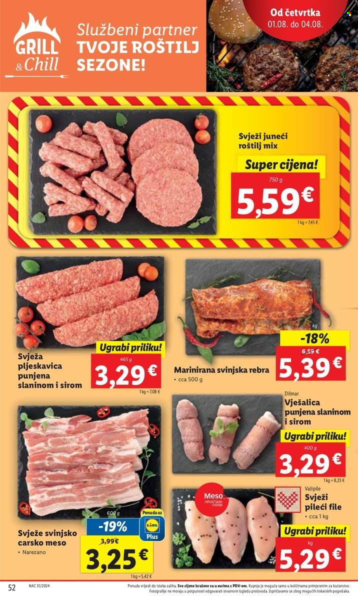 Lidl katalog - 29.07.2024. - 04.08.2024. Stranica 52