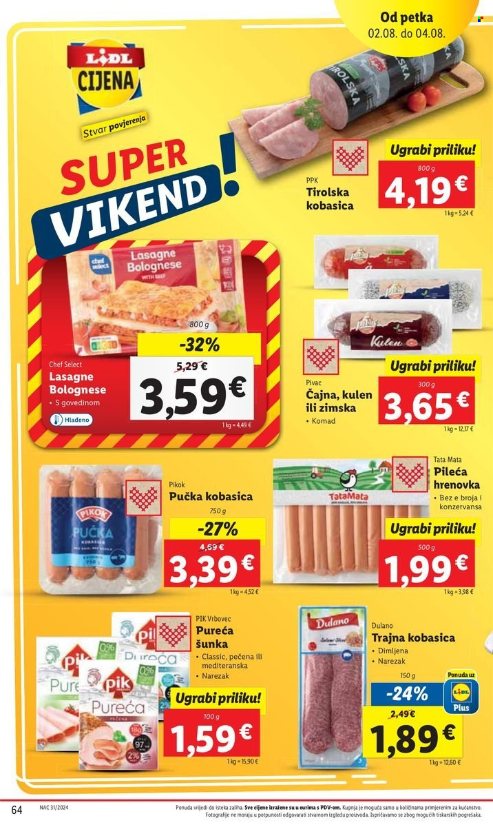 Lidl katalog - 29.07.2024. - 04.08.2024. Stranica 64