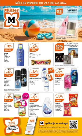 Müller katalog - 29.07.2024. - 04.08.2024.