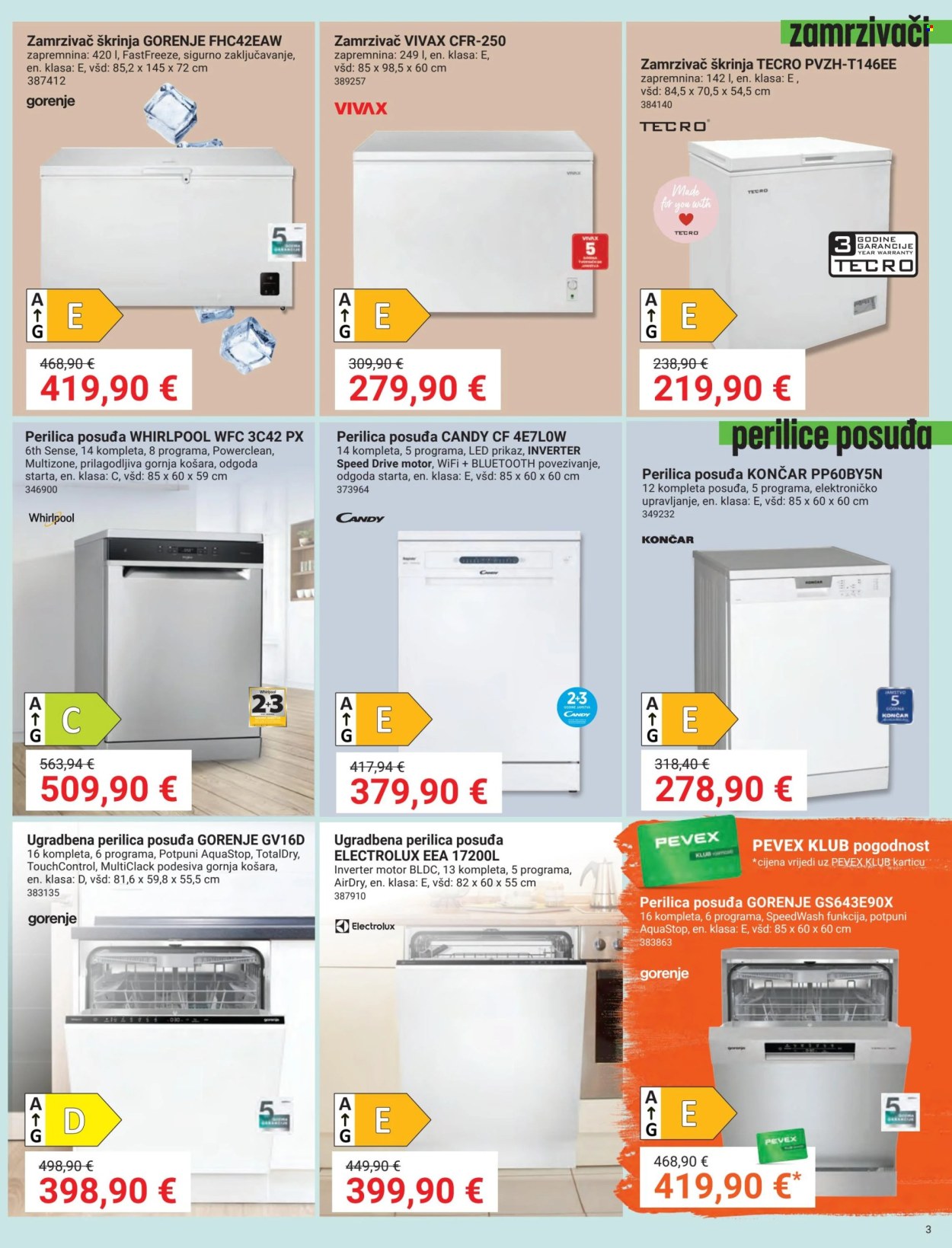 Pevex katalog - 25.07.2024. - 26.08.2024. Stranica 3