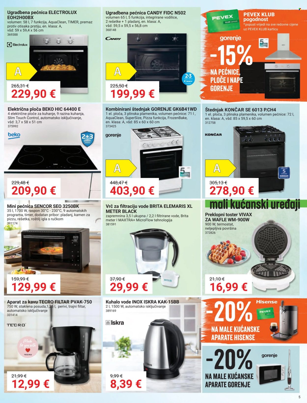 Pevex katalog - 25.07.2024. - 26.08.2024. Stranica 5