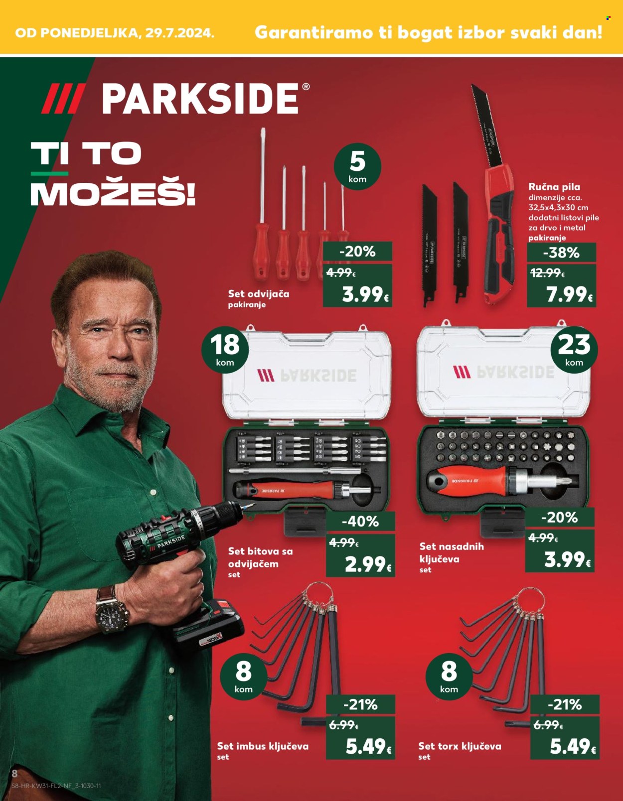 Kaufland katalog - 29.07.2024. - 21.08.2024. Stranica 8