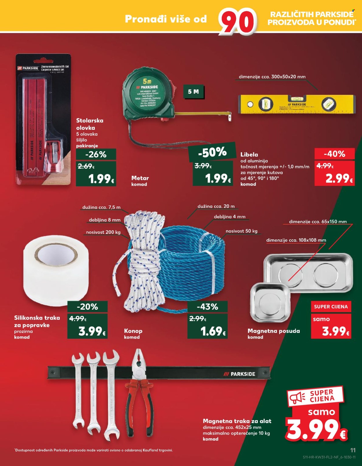 Kaufland katalog - 29.07.2024. - 21.08.2024. Stranica 11