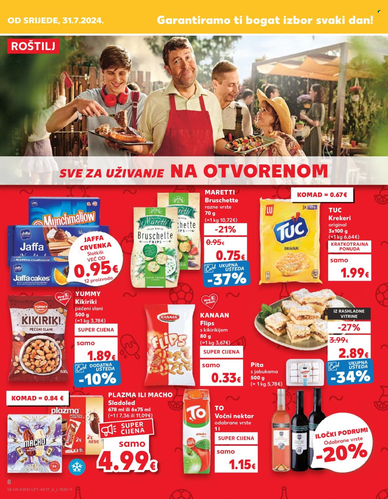 Kaufland katalog - 31.07.2024. - 06.08.2024. Stranica 8