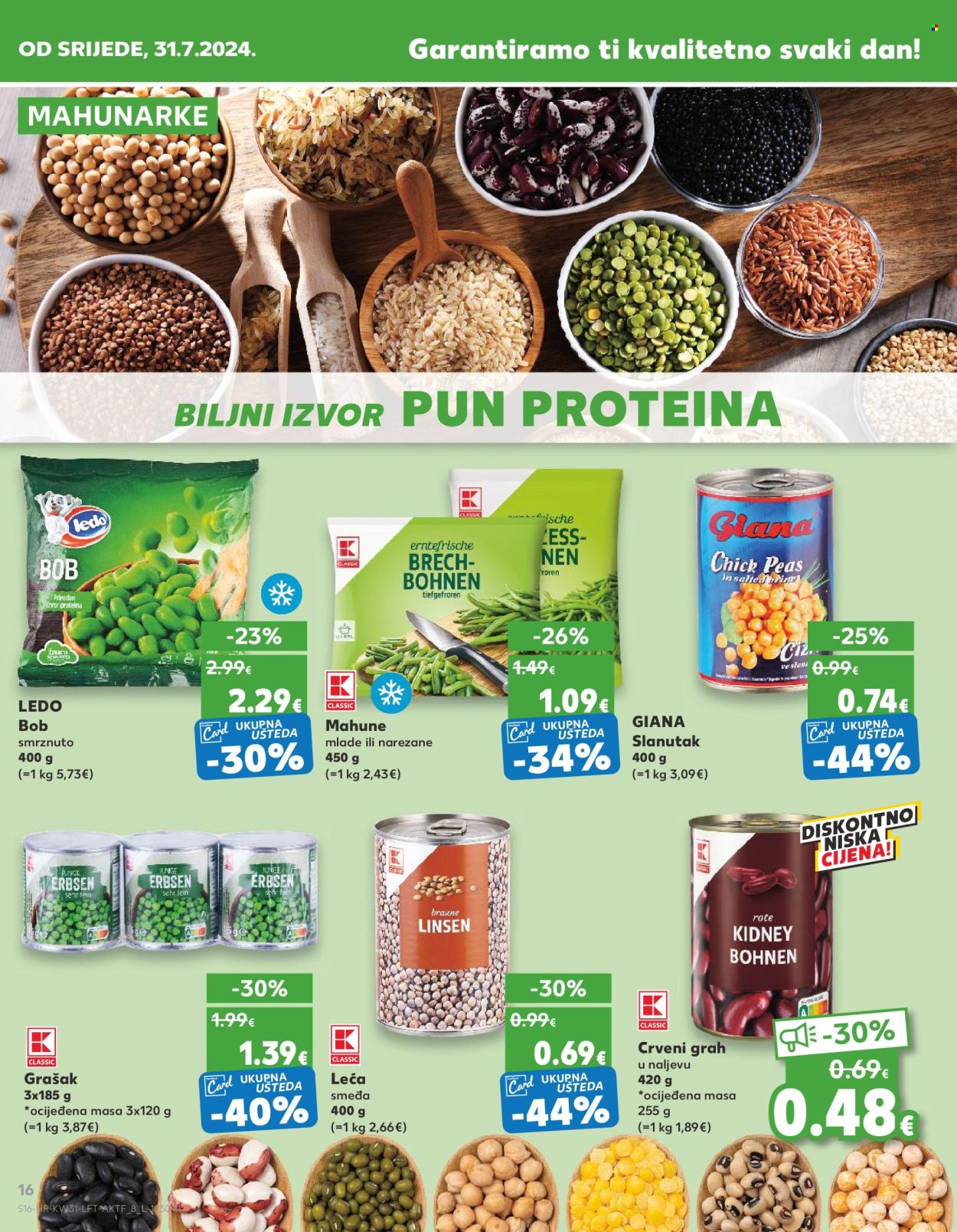 Kaufland katalog - 31.07.2024. - 06.08.2024. Stranica 16