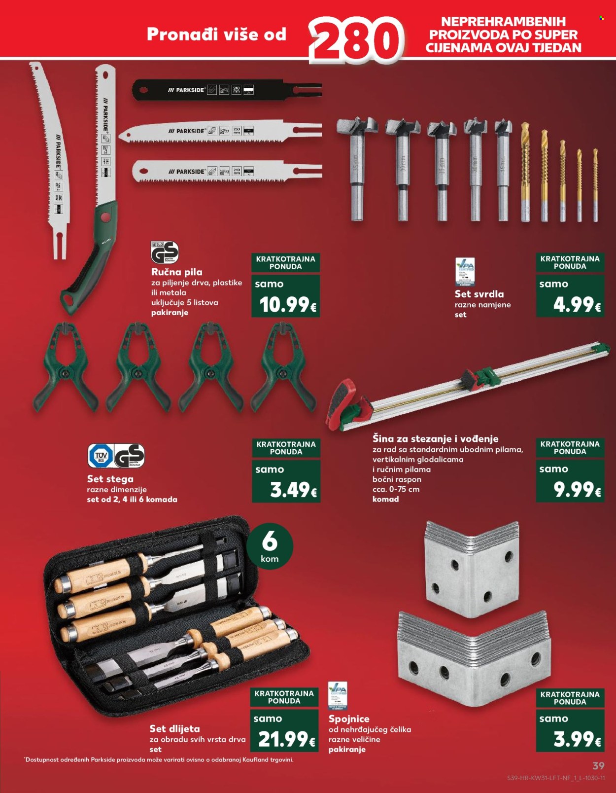 Kaufland katalog - 31.07.2024. - 06.08.2024. Stranica 39