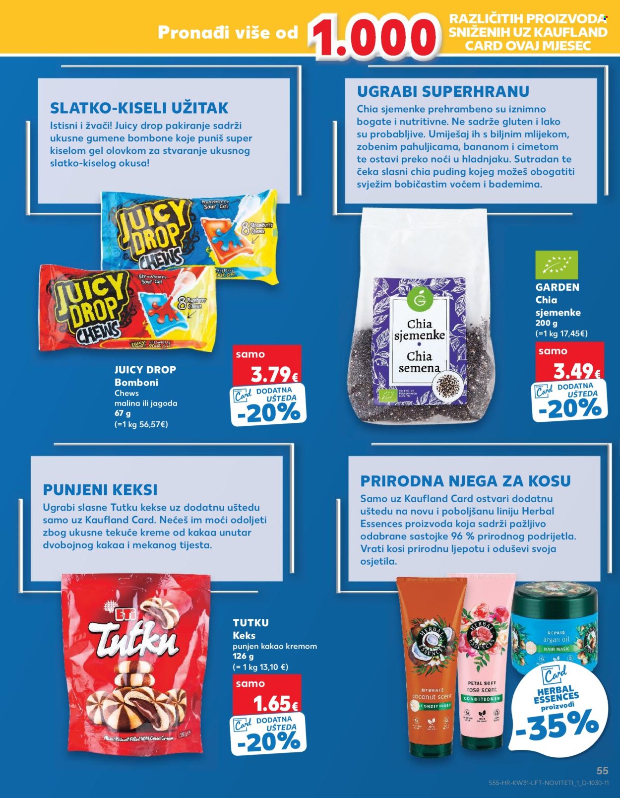Kaufland katalog - 31.07.2024. - 06.08.2024. Stranica 55