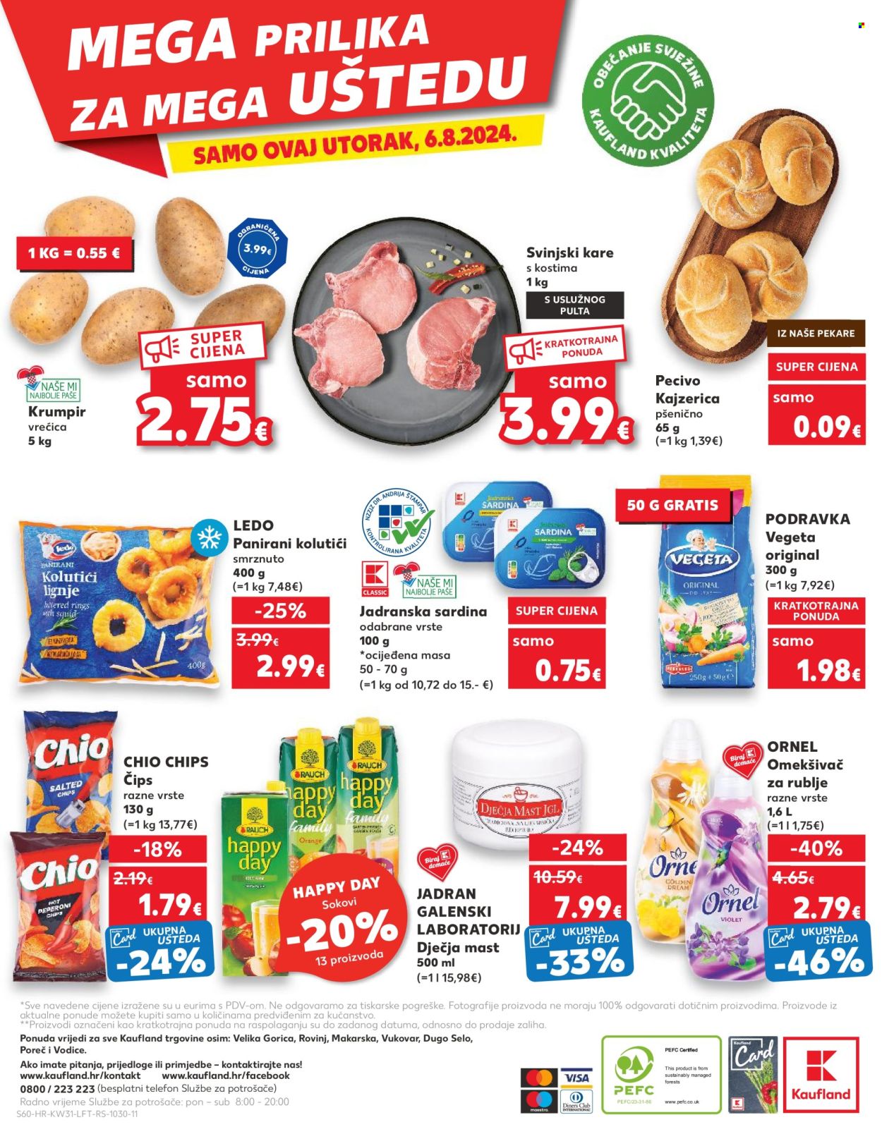 Kaufland katalog - 31.07.2024. - 06.08.2024. Stranica 60
