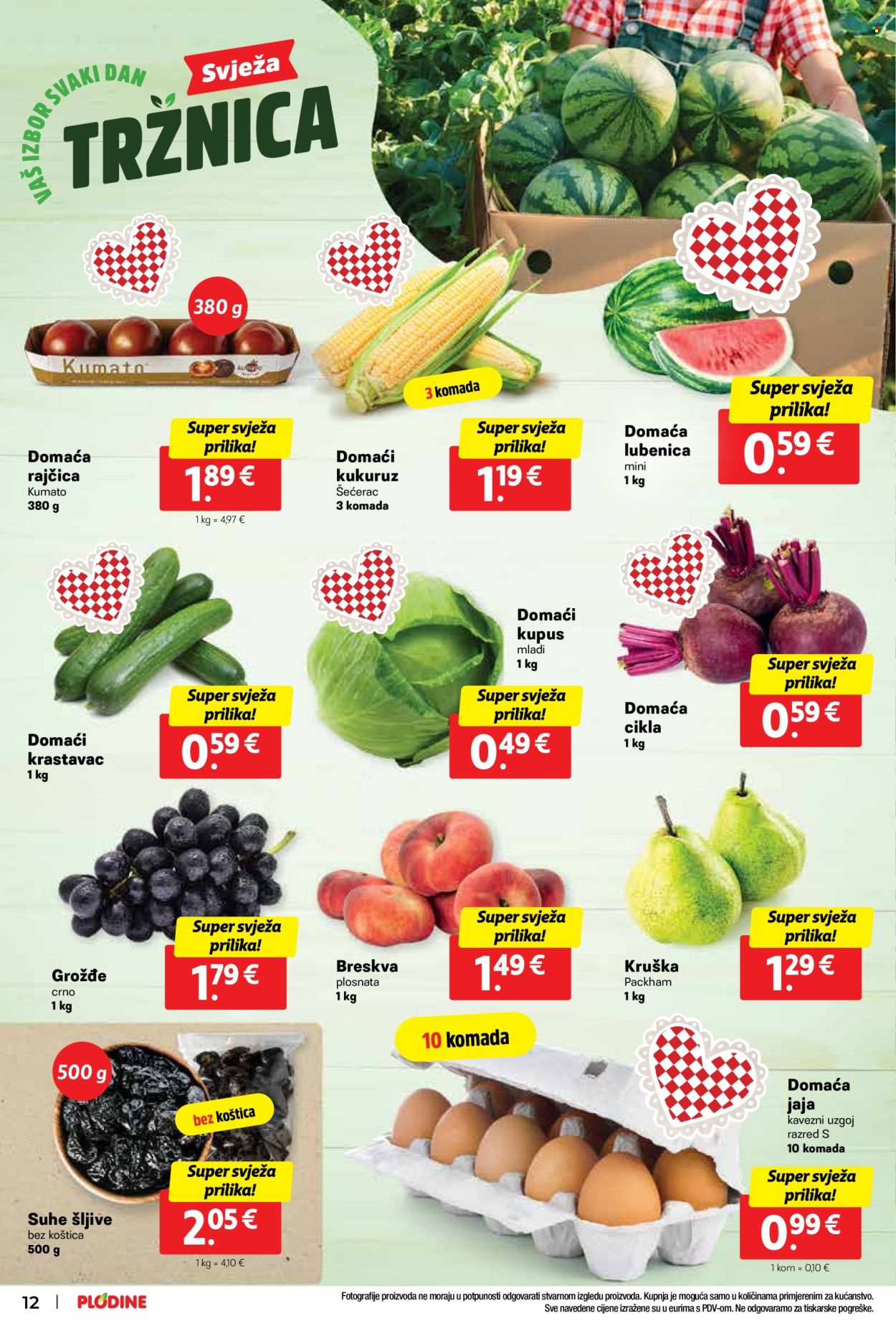 Plodine katalog - 31.07.2024. - 06.08.2024. Stranica 12