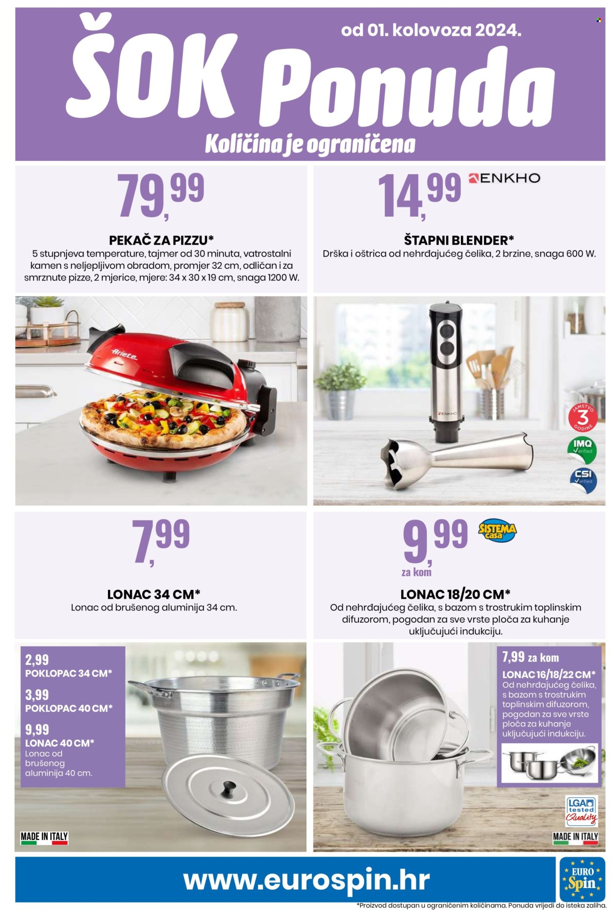 Eurospin katalog - 01.08.2024. - 07.08.2024. Stranica 13