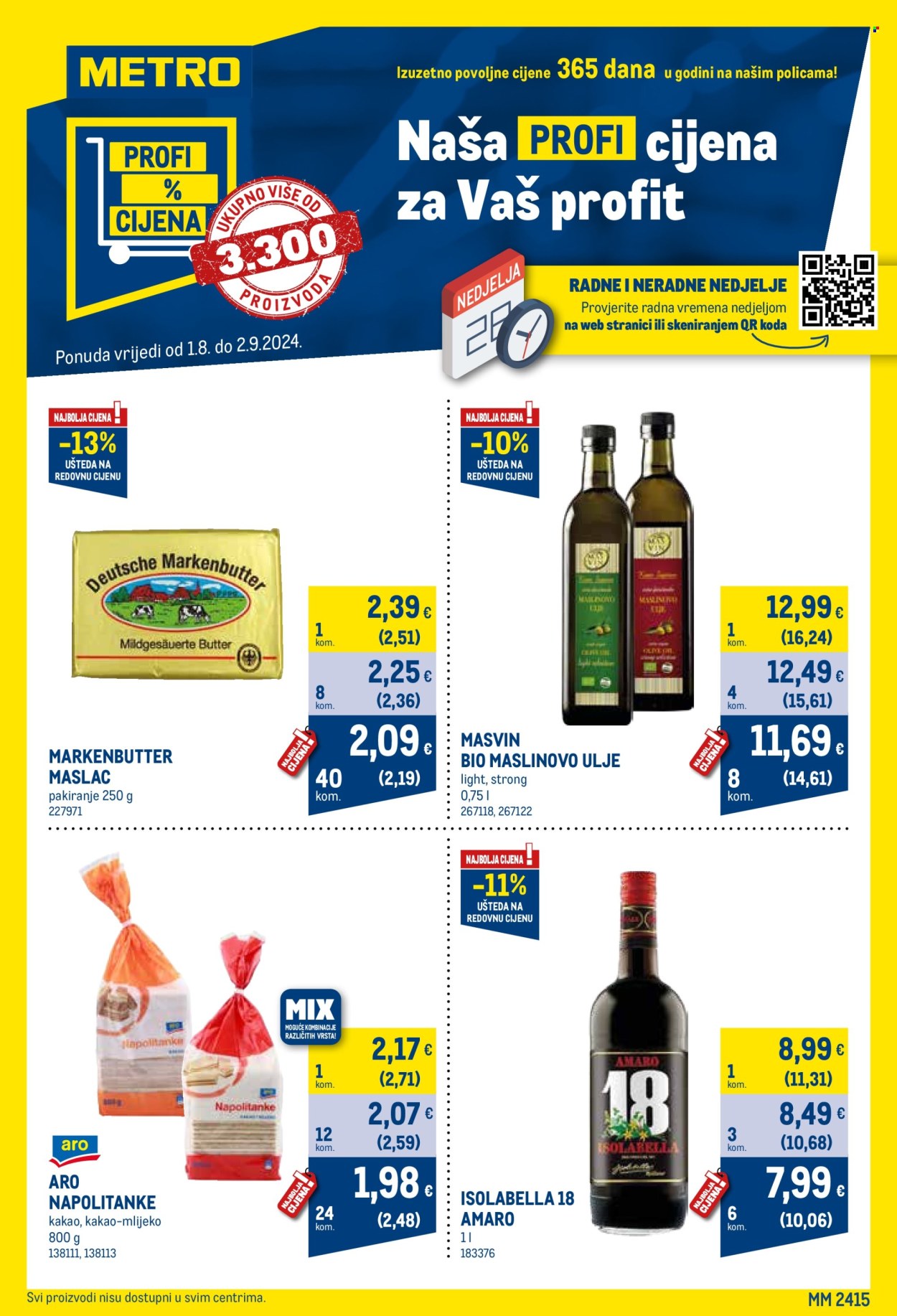 Metro katalog - 01.08.2024. - 02.09.2024. Stranica 1