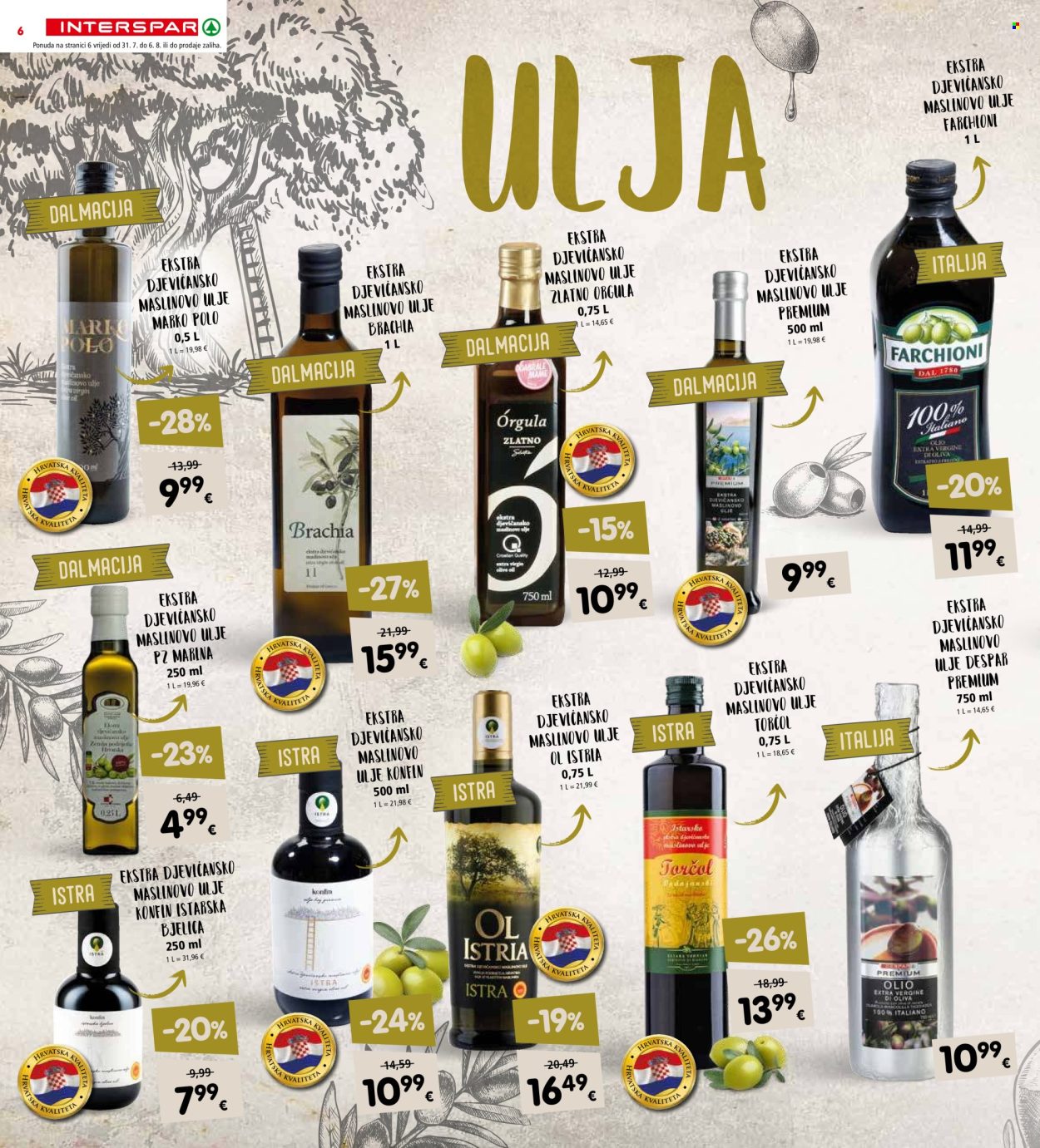 INTERSPAR katalog - 31.07.2024. - 06.08.2024. Stranica 6