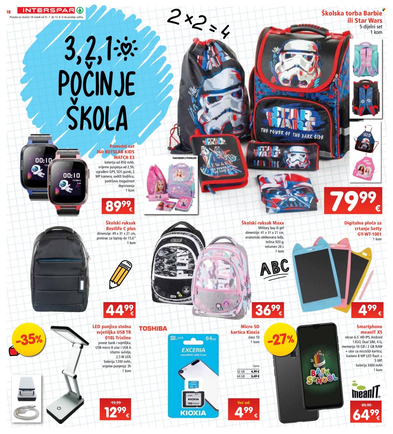 INTERSPAR katalog - 31.07.2024. - 06.08.2024. Stranica 18