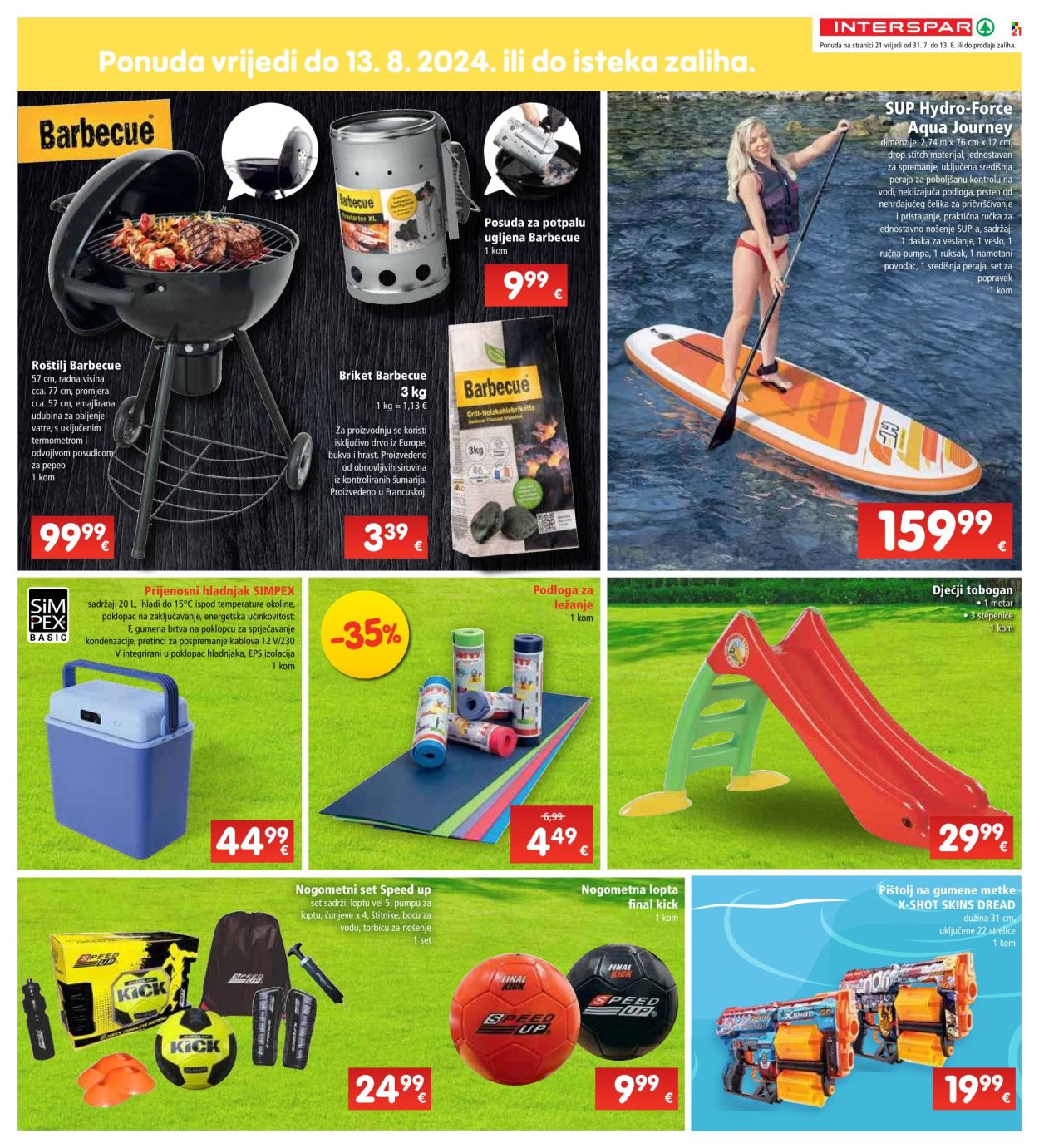 INTERSPAR katalog - 31.07.2024. - 06.08.2024. Stranica 21