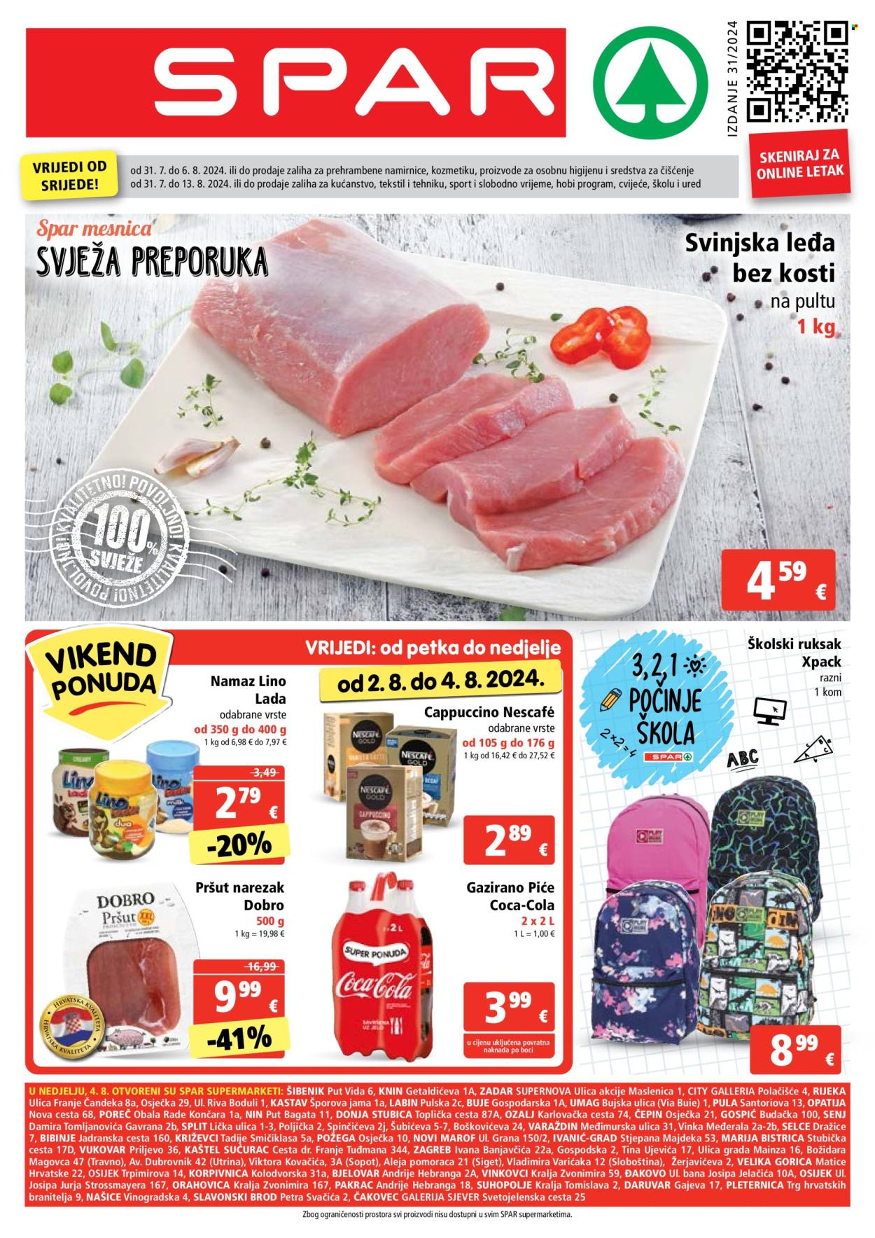 SPAR katalog - 31.07.2024. - 06.08.2024. Stranica 1