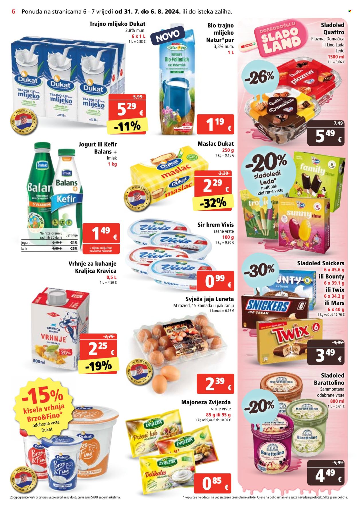 SPAR katalog - 31.07.2024. - 06.08.2024. Stranica 6