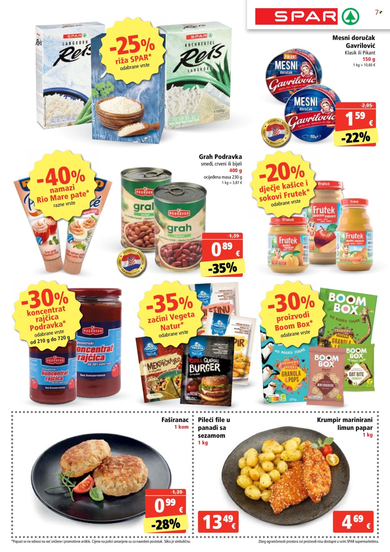 SPAR katalog - 31.07.2024. - 06.08.2024. Stranica 7