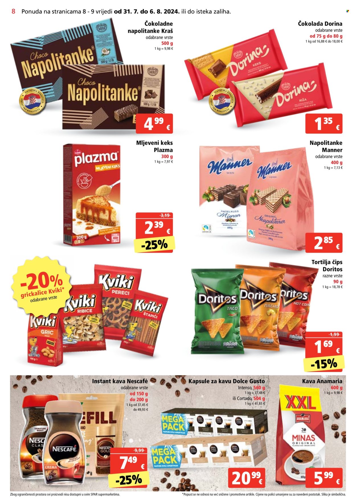SPAR katalog - 31.07.2024. - 06.08.2024. Stranica 8