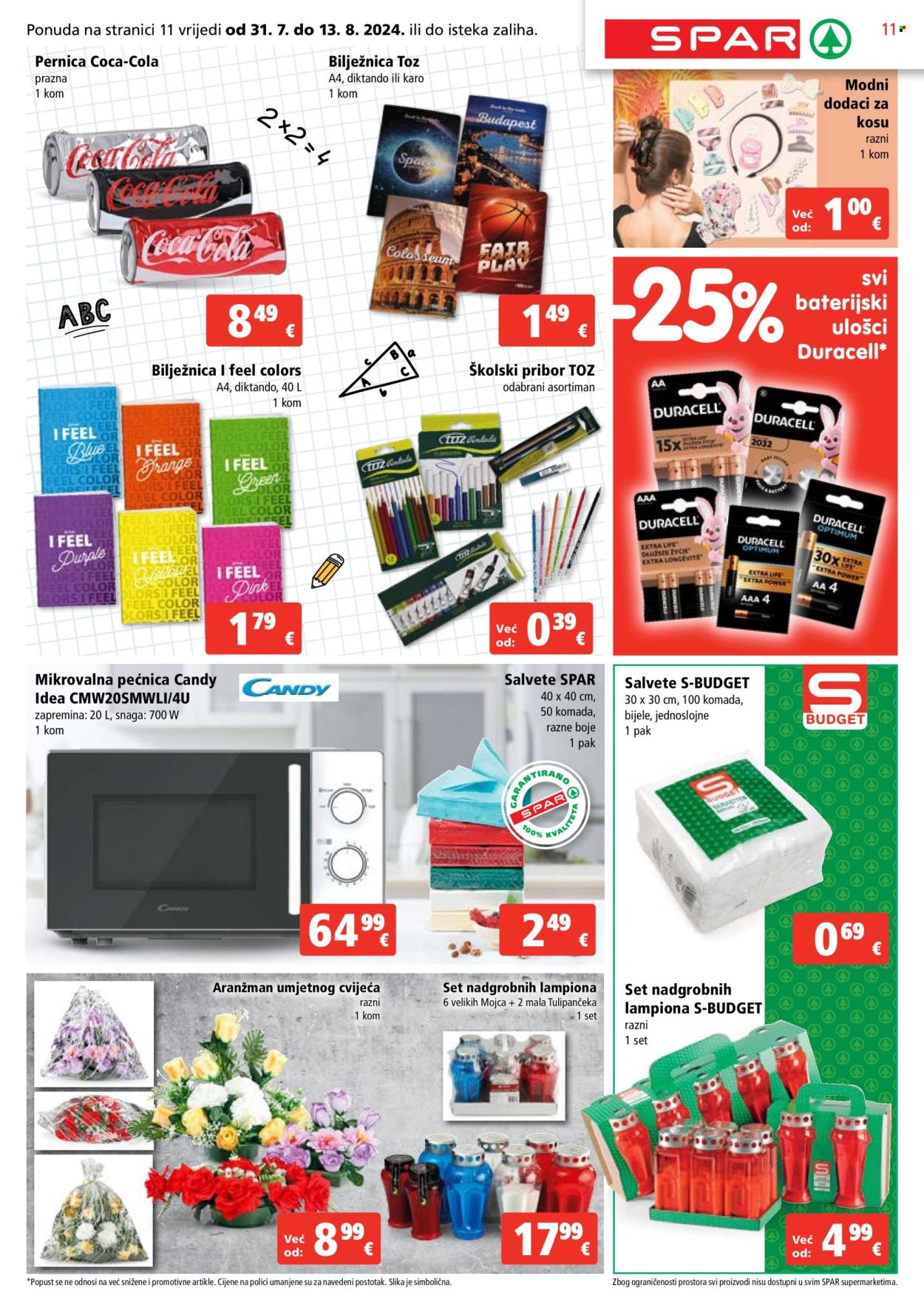 SPAR katalog - 31.07.2024. - 06.08.2024. Stranica 11