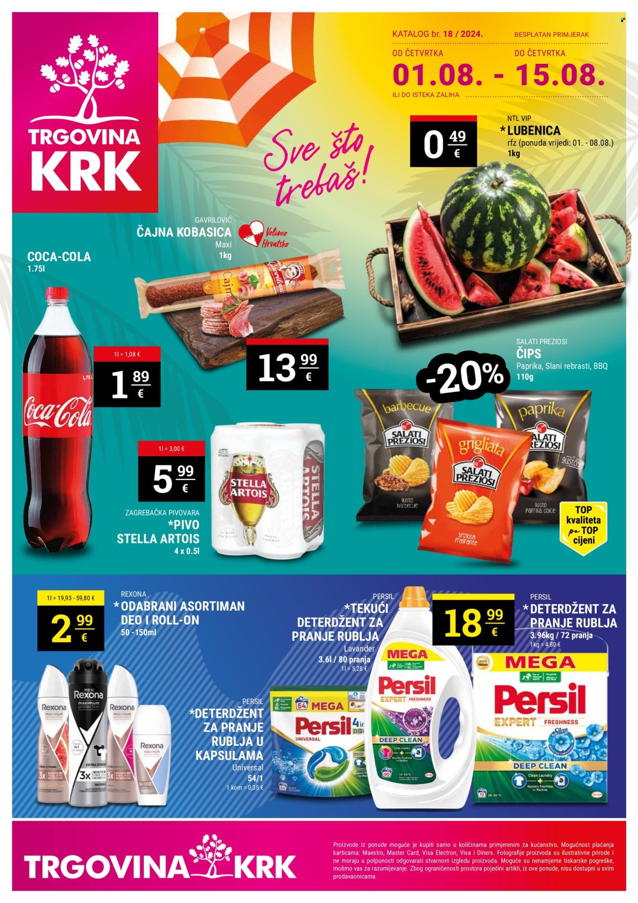 Trgovina KRK katalog - 01.08.2024. - 15.08.2024. Stranica 1