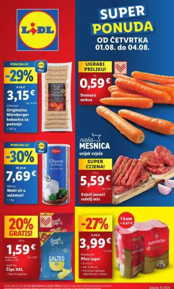 Lidl katalog - 01.08.2024. - 04.08.2024.