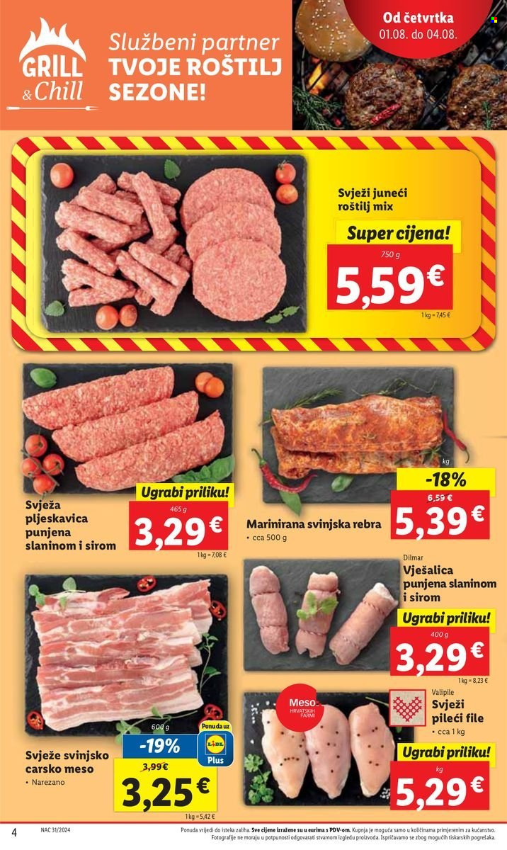 Lidl katalog - 01.08.2024. - 04.08.2024. Stranica 4